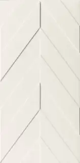 Плитка D730 4D Chevron White Matt 40х80