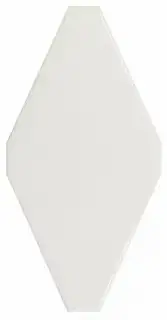 Плитка C RL BIANCO Capitonne Rombo Liscio Bianco 10x20