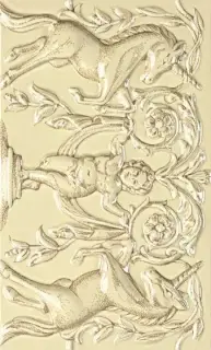 Плитка B UNIC A 02 Grand Elegance UNICORNI CREMA A 12,5X20