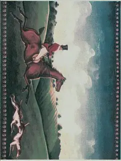 Плитка B FOX A Fox Hunting A (One Rider) 15x20