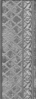 Плитка Alhambra Silver Zocalo 11x29.75