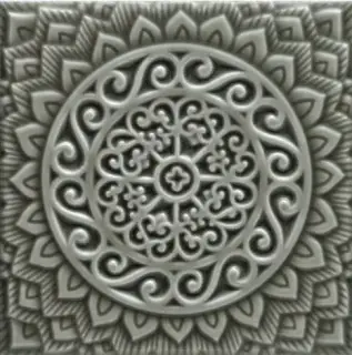 Плитка ADST4101 RELIEVE MANDALA UNIVERSE EUCALYPTUS 14,8x14,