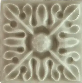 Плитка ADST4066 Taco Relieve Flor №2 Graystone 3x3