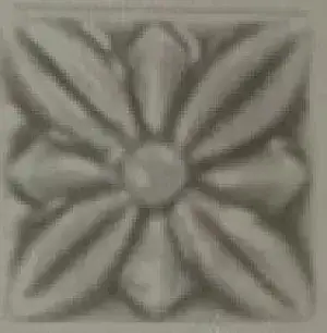 Плитка ADST4059 Taco Relieve Flor №1 Graystone 3x3