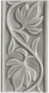 Плитка ADNT5031 RELIEVE MANUAL HOJAS SMOKE 7.5x15