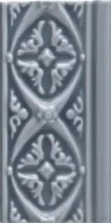 Плитка ADNE4142 Relieve Bizantino Storm Blue 7,5x15