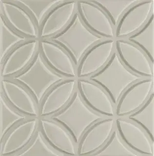 Плитка ADNE4136 RELIEVE BOTANICAL SILVER MIST 15X15
