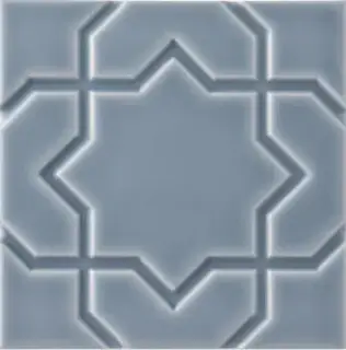 Плитка ADNE4150 LISO STAR STORM BLUE 15x15