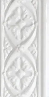 Плитка ADNE4002 Relieve Bizantino Blanco Z 7.5X15