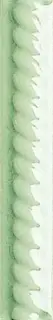 Плитка ADMO5187 Trenza PB C/C Verde Claro 2,5х15