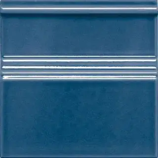 Плитка ADMO5206 Rodapie Clasico C/C Azul Oscuro 15x15
