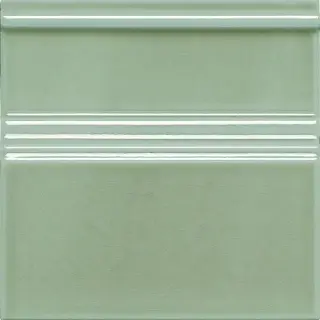 Плитка ADMO5204 Rodapie Clasico C/C Verde Claro 15X15