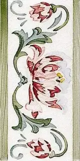 Плитка ADMO3032 Cenefa Benidoleig PB Verde C/C 7,5x15