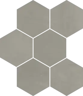 Мозаика 620110000189 Continuum Iron Mosaico Hexagon 25x29