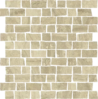 Мозаика 620110000145 Шарм Эдванс Травертино Мозаика Роу Пат. 30x30