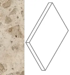 Ступени 620070002353 Continuum Stone BeigeScalino Angolare DX 33x160