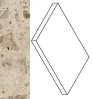 Ступени 620070002362 Continuum Stone Beige Scalino Angolare SX 33x160