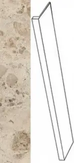 Ступени 620070002344 Continuum Stone Beige Scalino Frontale 33x160