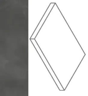 Ступени 620070002338 Continuum Petrol Scalino Angolare SX 33x120