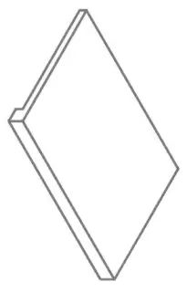 Ступени 620070002197 Metropolis Absolut Silver Scalino Frontale Nat 33x160