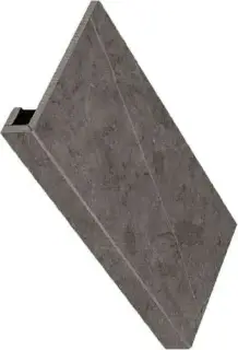 Ступени 620070001431 Ступень Шарм Эво Антрачит фронтальная 33х80