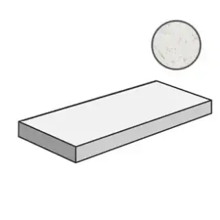 Ступени 620070000999 Charme Extra Carrara Scalino Angolare Dx 33x120