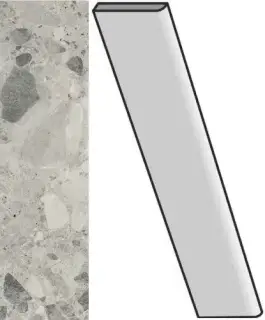 Керамогранит 610130005315 Continuum Stone Grey Battiscopa 7.2x80