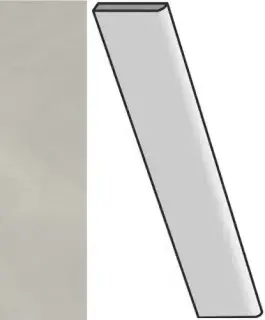 Керамогранит 610130005306 Continuum Silver Battiscopa 7.2x60