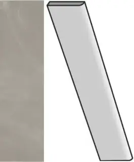 Керамогранит 610130005312 Continuum Iron Battiscopa 7.2x80