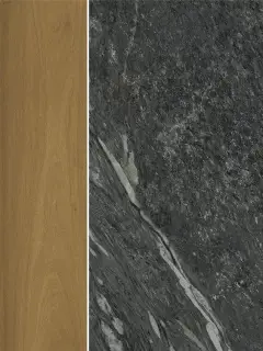 Керамогранит 610110000620 Skyfall Неро Блок Нат и Люкс 40x53