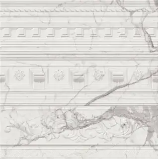 Плитка 600080000267 Charme Evo Statuario Inserto Arty 25x75