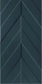 Плитка D734 4D Chevron Deep Blue Matt 40х80