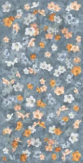 Керамогранит 05275 Homey Bloom Blue Nat/Ret 60x120