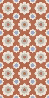 Керамогранит 05241 Homey Flower Cotto Nat/Ret 60x120