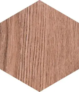 Керамогранит 015.292.0109.09741 Rovere Hex Brown 19.8x22.8