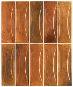 Плитка 30066 Arco Burnt Red 6,5X20
