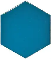 Hexagon Electric Blue