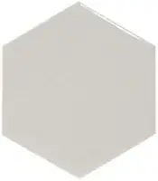 Плитка 21912 HEXAGON SCALE Wall Light Grey 10,7x12,4