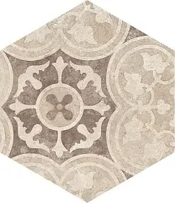 Керамогранит 22098 Hexatile Cement Garden Sand 17,5x20 (17 видов паттерна)