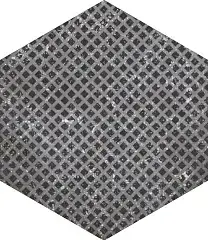 Hexagon Melange Black (6 Вариантов Паттерна)