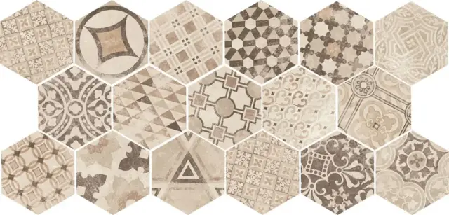 Equipe Hexatile Керамогранит С Рисунком 17x20 22098