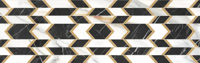 Colorker Calacatta Gold Керамическая Плитка Желтый 31x100 223585