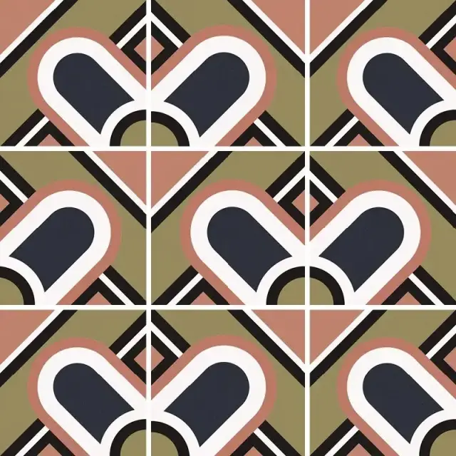 Equipe Bauhome Керамогранит Розовый 20x20 27698