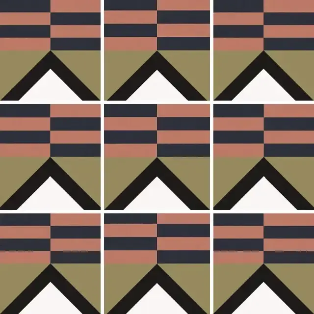 Equipe Bauhome Керамогранит Розовый 20x20 27694