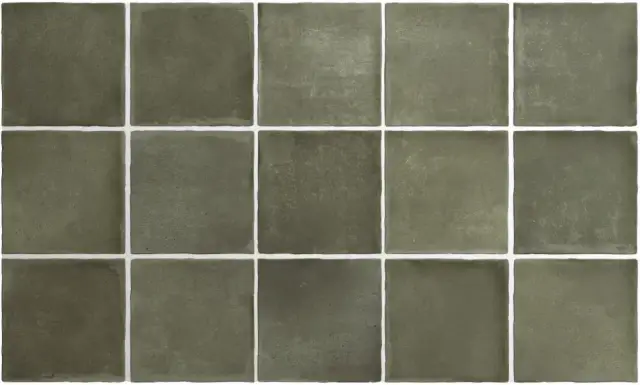 Equipe Argile Керамогранит Зеленый 10x10 27577