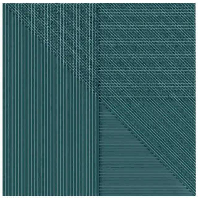 Harmony Lins Керамическая Плитка Зеленый 20x20 31687