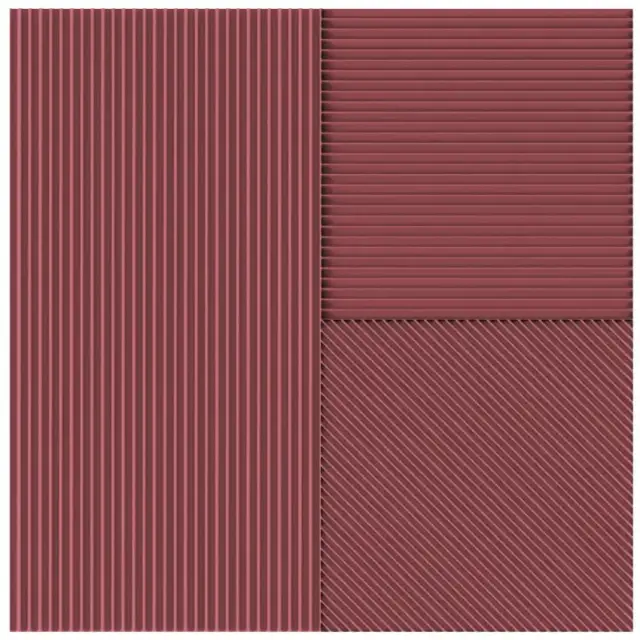 Harmony Lins Керамическая Плитка Бордовый 20x20 31688