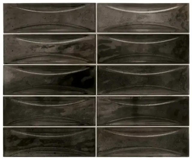 Equipe Hanoi Керамическая Плитка Черный 6x20 30040