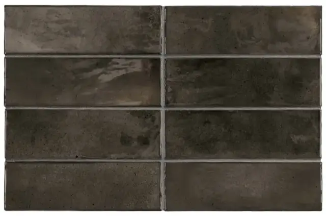 Equipe Hanoi Керамическая Плитка Черный 5x16 30270