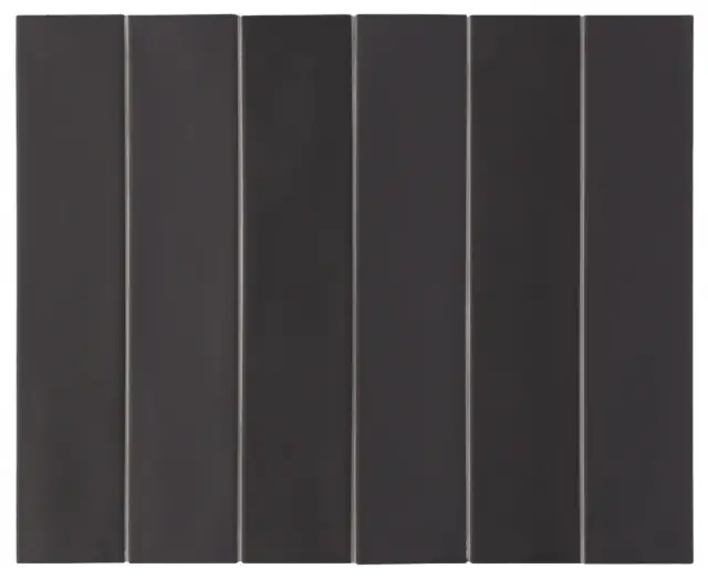 Equipe Wadi Керамическая Плитка Черный 6x30 30060